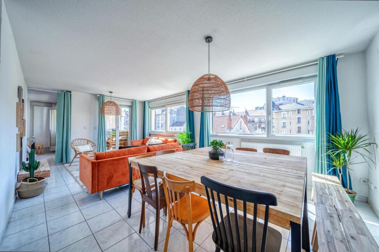 Le Reverso, T6 En Duplex & Vue Incroyable Гренобль Экстерьер фото